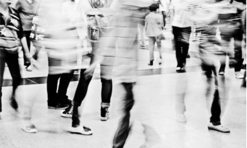 Menschen die Mitwirken